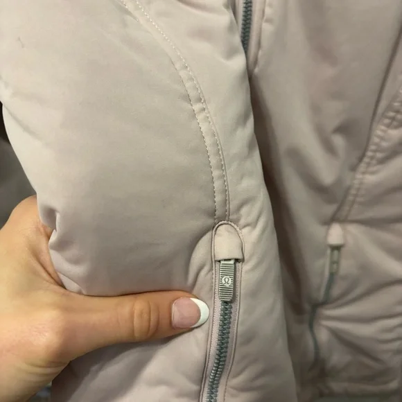 Lululemon Dynamic Movement Jacket Pale Pink